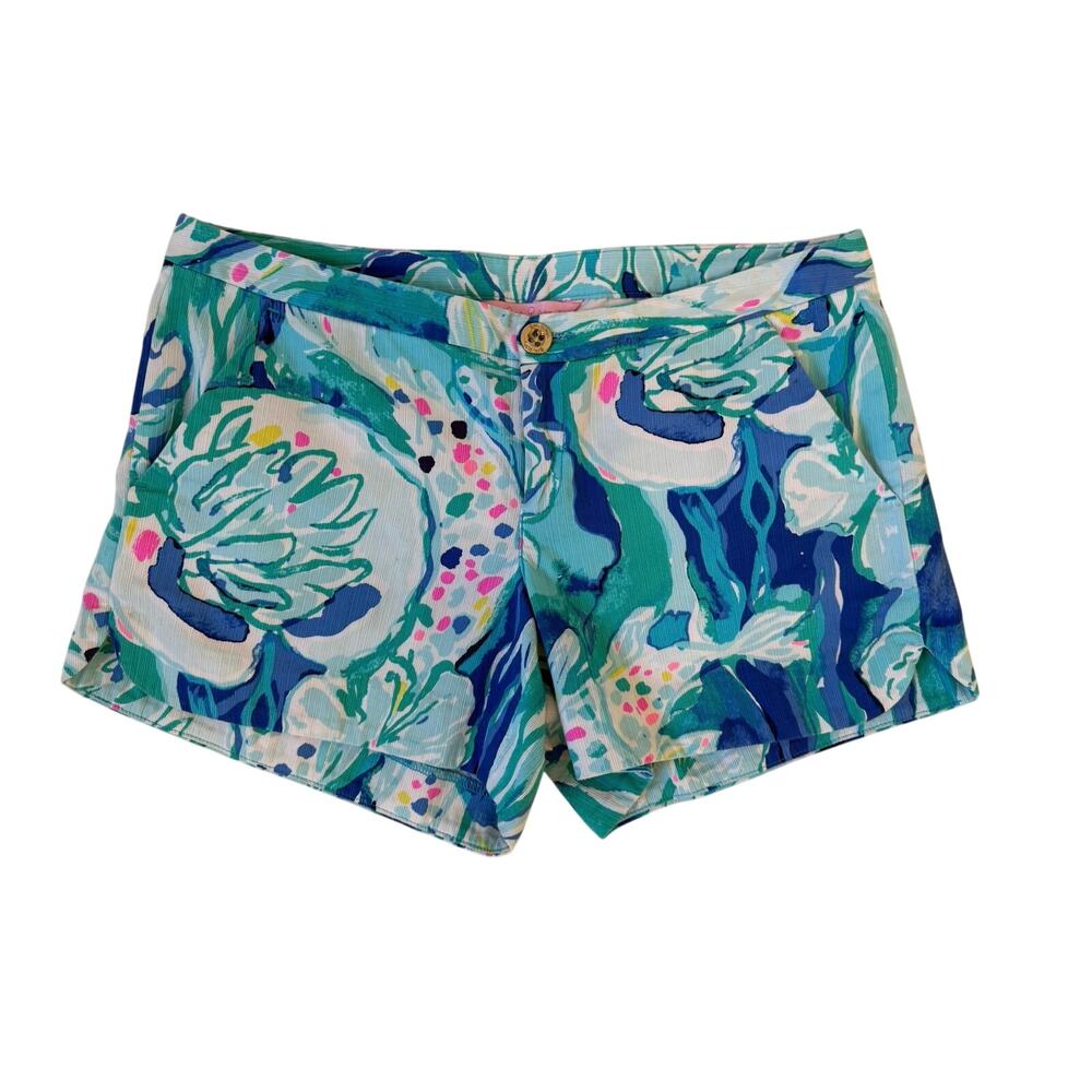 Lily Pulitzer Spring Floral Shorts size 2